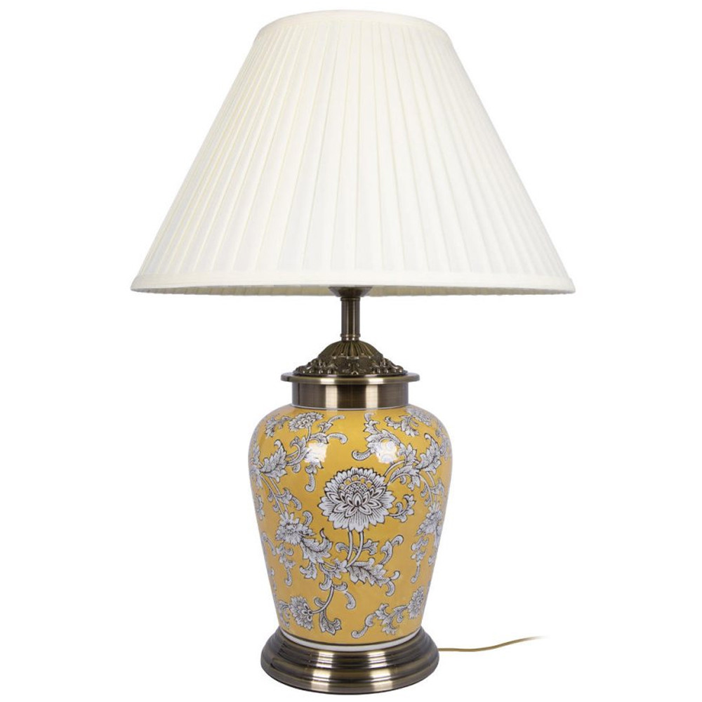 Настольная лампа с абажуром Clarissa