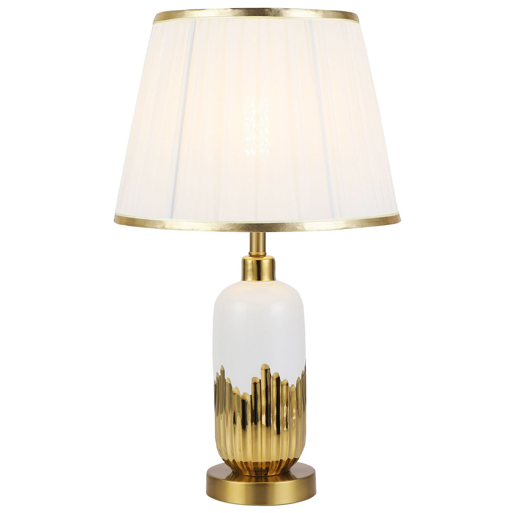 Настольная лампа с абажуром Rico Gold Table Lamp