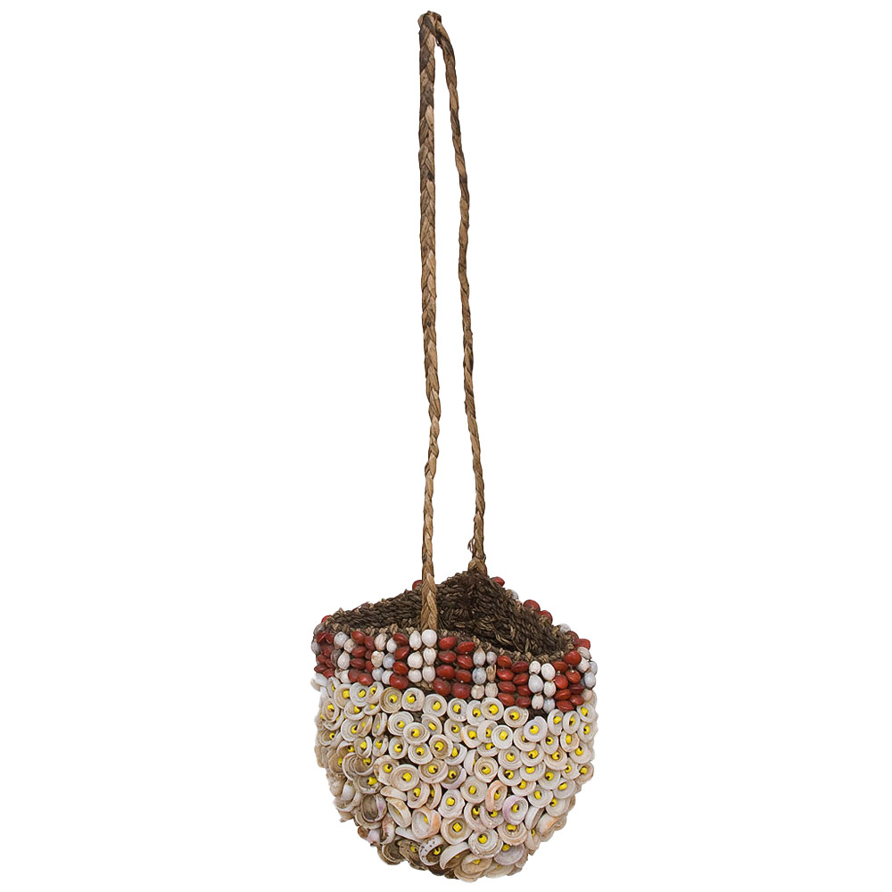 Декоративный аксессуар сумка из ракушек Aboriginal Bag