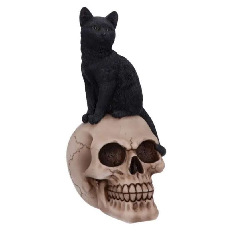 Статуэтка Skull Black Cat