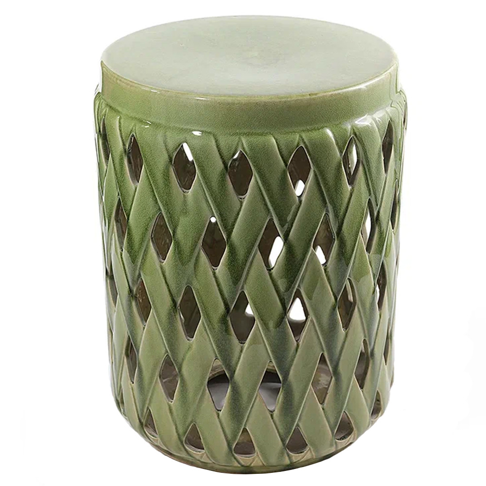 Керамический табурет Ceramic Chair Light Green