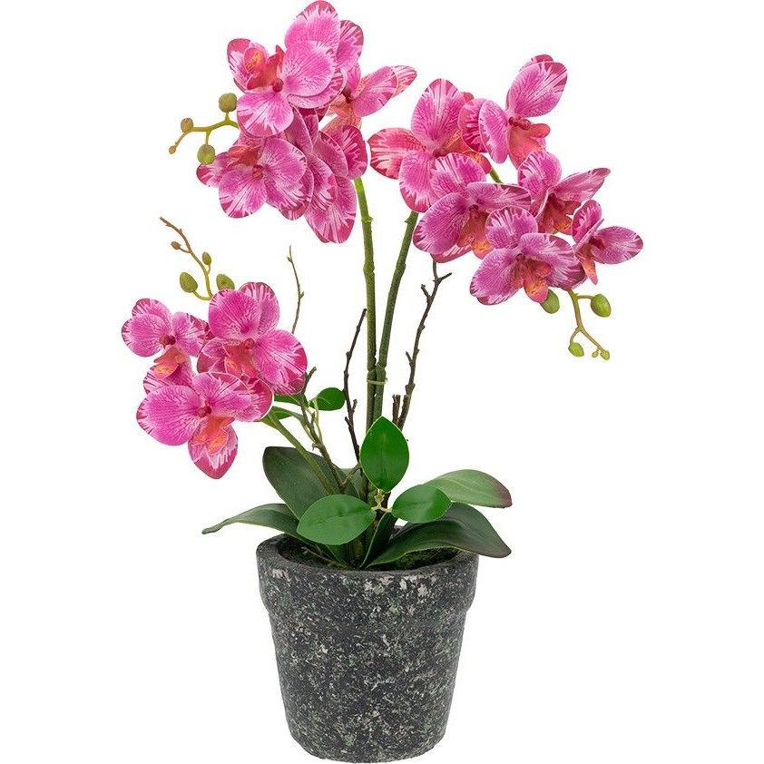 Декоративный искусственное растение Pink orchid