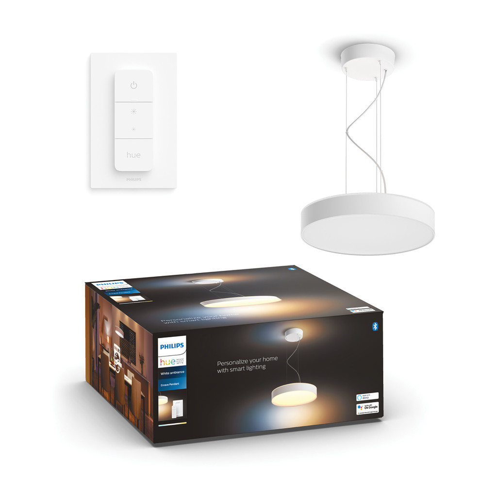 Philips Hue Enrave hanglamp White Ambiance Wit