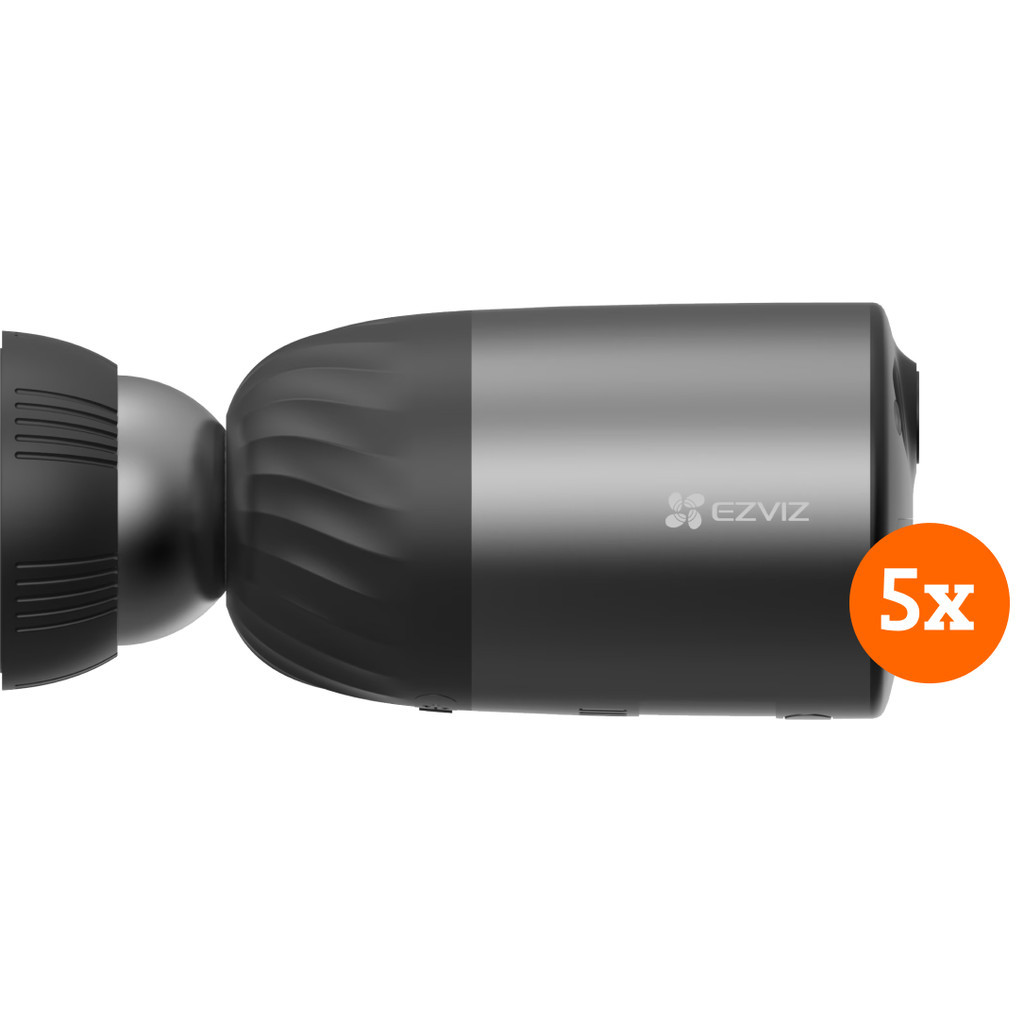 Ezviz Elife 2K+ Standalone Smart Home Battery Camera 5-Pack