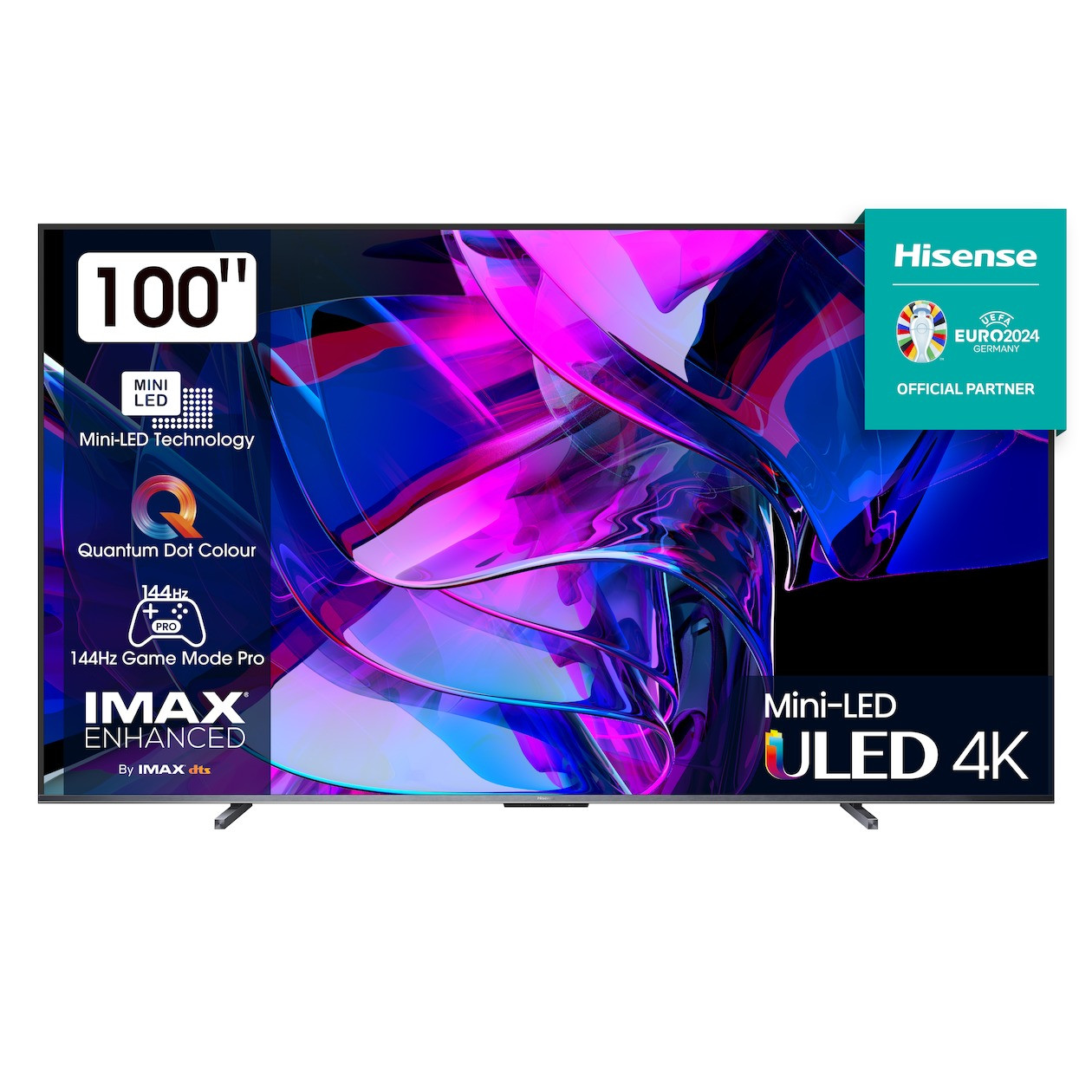 Hisense 100U7KQ LED TV Zwart