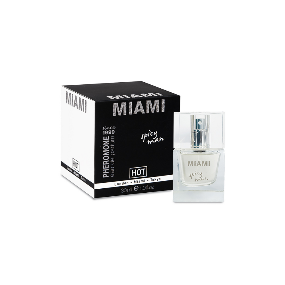 HOT Miami Spicy - Pheromone Perfume for Men - 1 fl oz / 30 ml