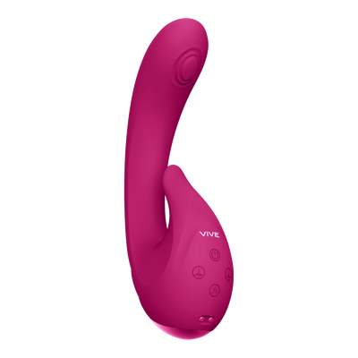 VIVE by Shots Miki - Pulse Wave Flickering G-Spot Vibrator - Pink