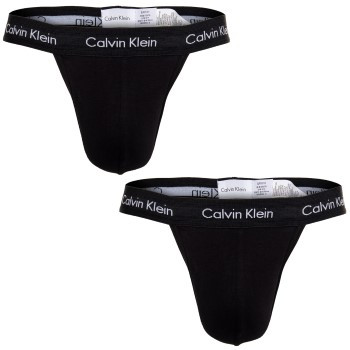 Calvin Klein 2 stuks Cotton Stretch Thong