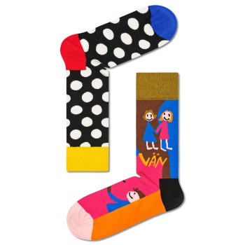 Happy socks 2 stuks Rock Your Socks Friend Sock * Actie *