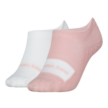 Calvin Klein 2 stuks Women Footie High Cut Socks