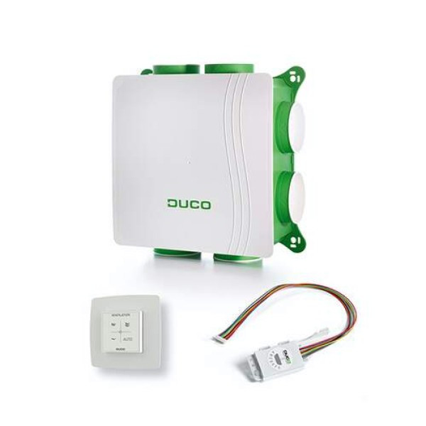 Duco DucoBox Silent RH All-in-one Randaarde + Afstandsbediening