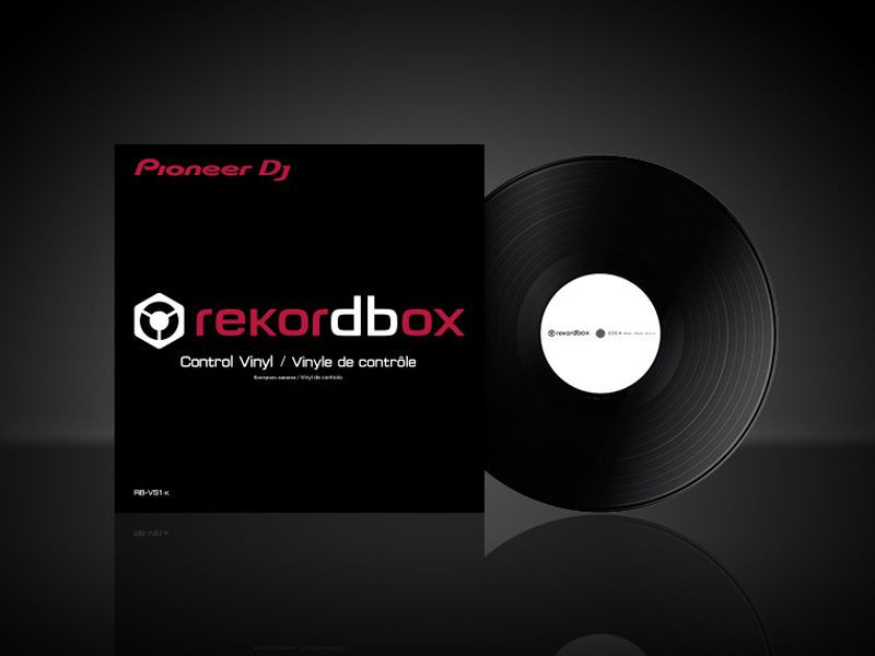Pioneer DJ Rekordbox DVS Control Vinyl Zwart