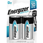 Energizer D Alkaline Batterijen Max Plus LR20 1,5V 2 stuks