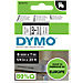 DYMO D1 Labeltape 43610 Zwart op Transparant 6 mm x 7 m