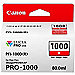 Canon PFI-1000R Origineel Inktcartridge Rood