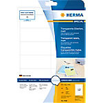 HERMA Transparante folie etiketten 4586 Transparant A4 97 x 42,3 mm 10 Vellen 