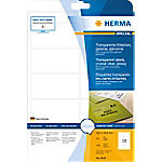 HERMA Transparante folie etiketten 8018 Transparant A4 96 x 50,8 mm 25 Vellen 