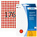 HERMA Multifunctionele etiketten 2212 Wit 8 x 8 mm 32 Vellen 