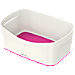 Leitz MyBox WOW Sorteertray Wit, roze Plastic 24.6 x 16 x 9.8 cm