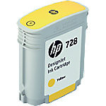 HP 728 Origineel Inktcartridge F9J61A Geel