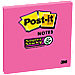Post-it Super Sticky Notes 76 x 76 mm Roze 6 Stuks 