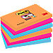 Post-it Super Sticky Notes 127 x 76 mm Oranje, roze, blauw 6 Stuks 