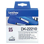 Brother DK Continu papiertape DK-22210 Zwart op Wit 29 mm x 30,48 m
