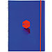 Foray Generation Spiraalschrift Blauw, rood Gelinieerd A4 80 g/m