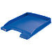Leitz Plus Slim 5237 Brievenbakje WOW Blauw A4 Polystyreen 25,5 x 35,7 x 3,7 cm