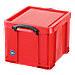 Really Useful Boxes Transportbakken Polypropyleen 48 x 39 x 31 cm Rood