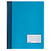 DURABLE Klemmap Duralux A4 Transparant blauw Polyvinylchloride (PVC) 28 x 33,2 cm
