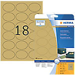 HERMA Multifunctionele etiketten 4106 Rood 58,4 x 42,3 mm 25 Vellen 