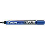 Pilot 100 Permanent Marker Ronde punt Blauw