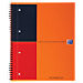 OXFORD International activebook Spiraalblok Oranje Gelinieerd A4+ 80 g/m