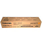 Toshiba T-281CE-Y Origineel Tonercartridge 6AK00000107 Geel