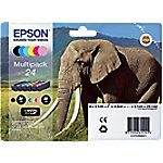 Epson 24 Origineel Inktcartridge C13T24284011 Zwart & 5 kleuren 6 Stuks