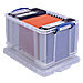 Really Useful Boxes Archiefboxen 48L Transparant Plastic 40,5 x 61 x 31 cm