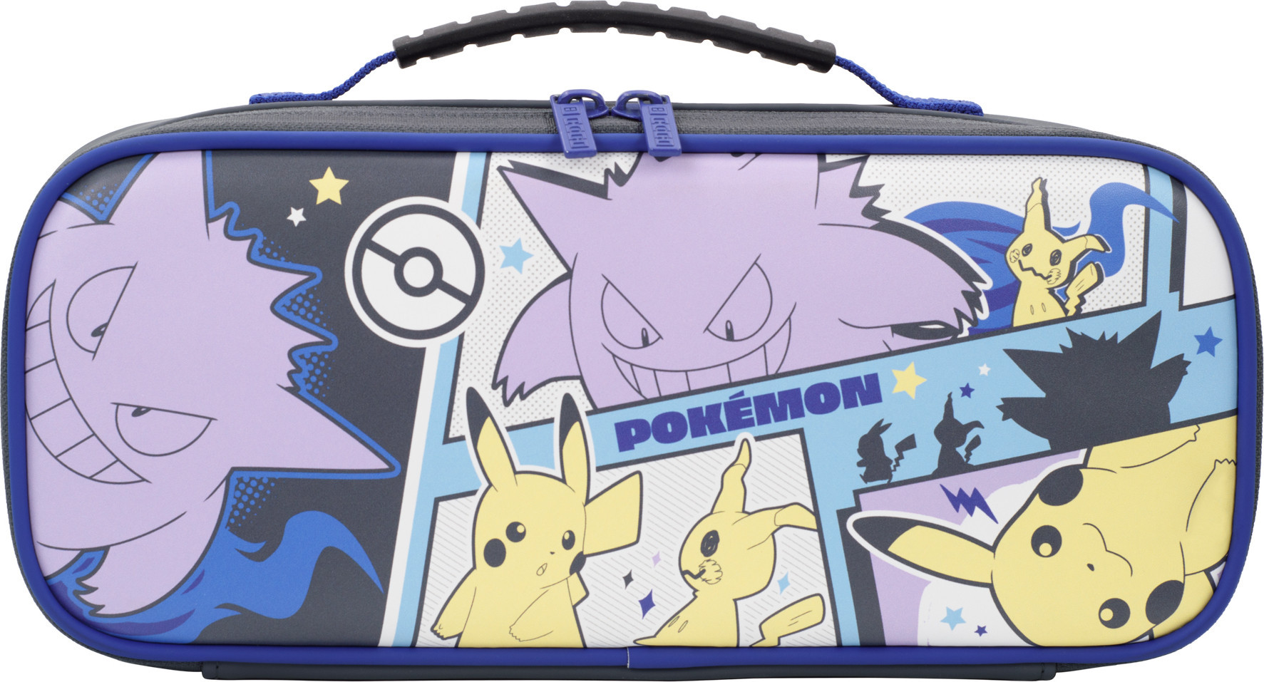 Hori Cargo Pouch Compact - Pikachu, Gengar + Mimikyu