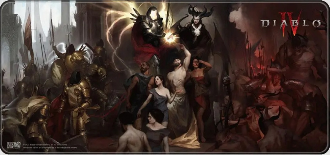 Diablo IV - Inarius & Lilith Desk Mat XL