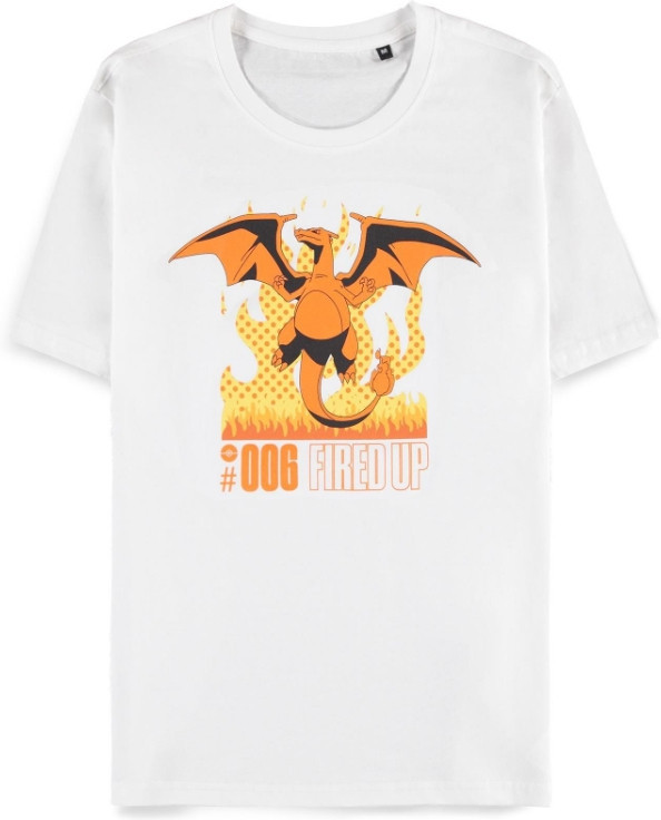 Pokémon - Charizard - White Men's Short Sleeved T-shirt
