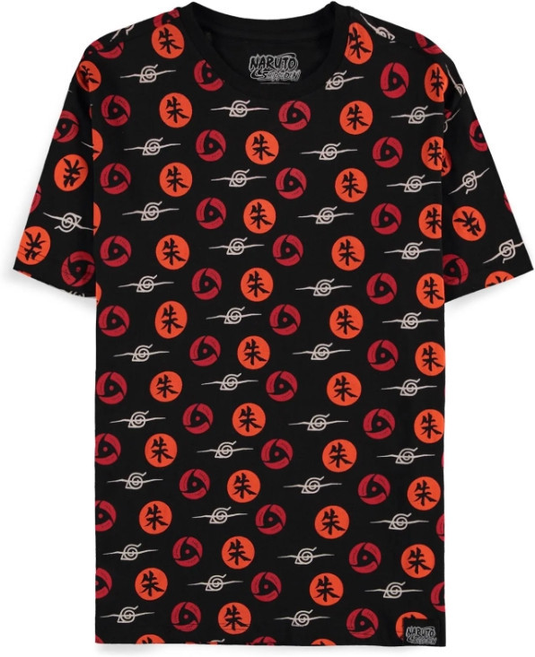 Naruto Shippuden - Symbols Men's Short Sleeved T-shirt
