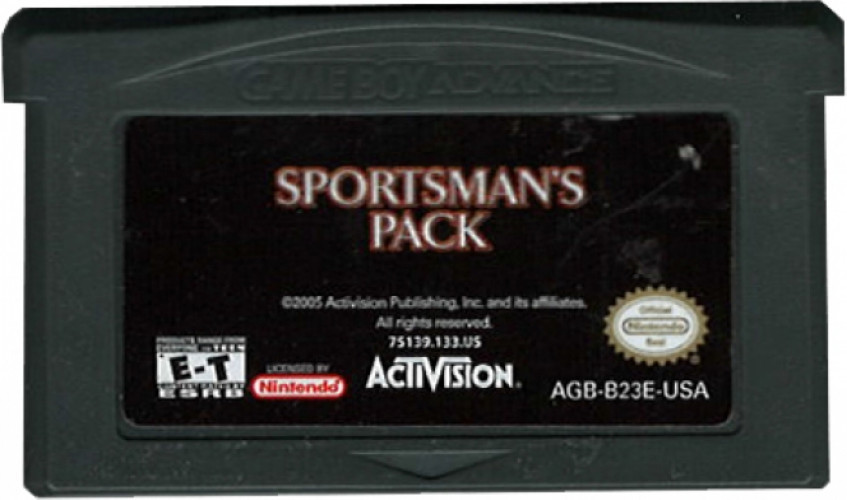 Sportsman's Pack: Cabela's Big Game Hunter 2005 Adventures / Rapala Pro Fishing (losse cassette)