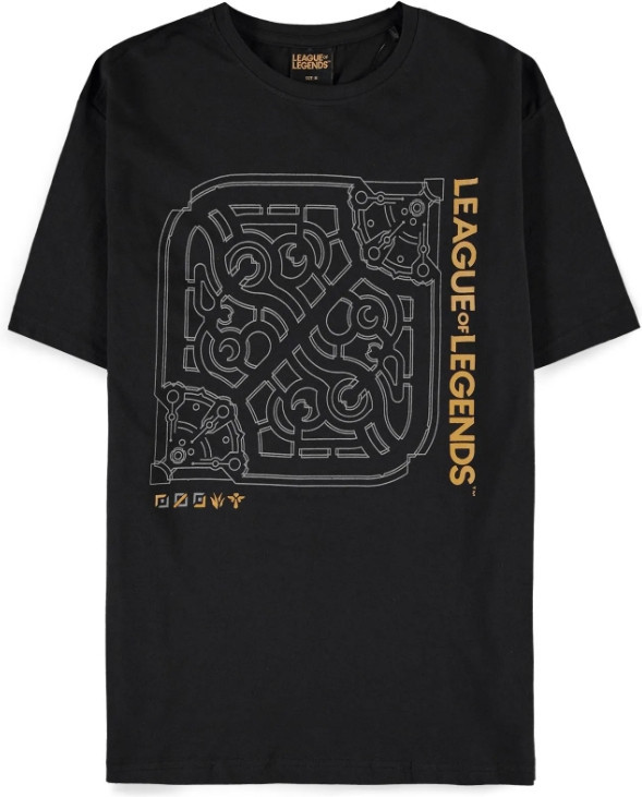 League Of Legends - Map Men's Short Sleeved T-shirt