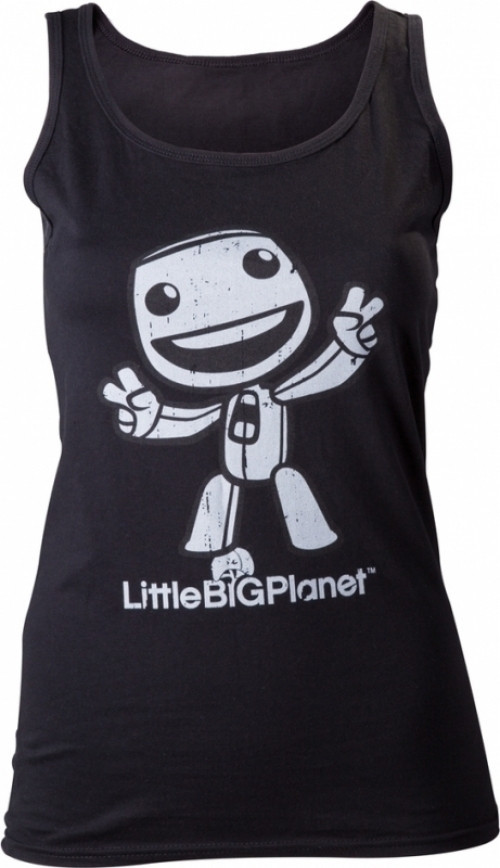 Little Big Planet Black Girls Tanktop