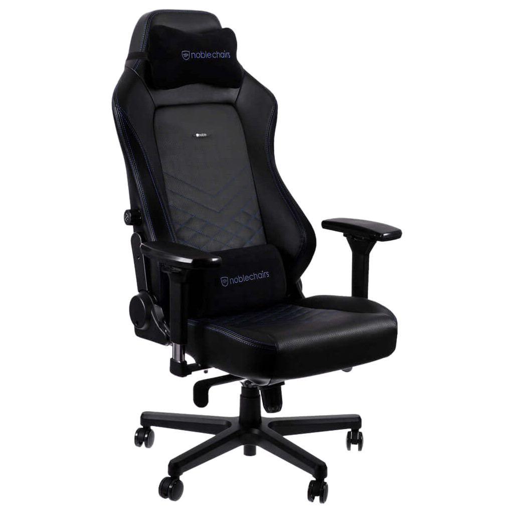 Noblechairs HERO Gaming Stoel PU Faux Leather - black / blue