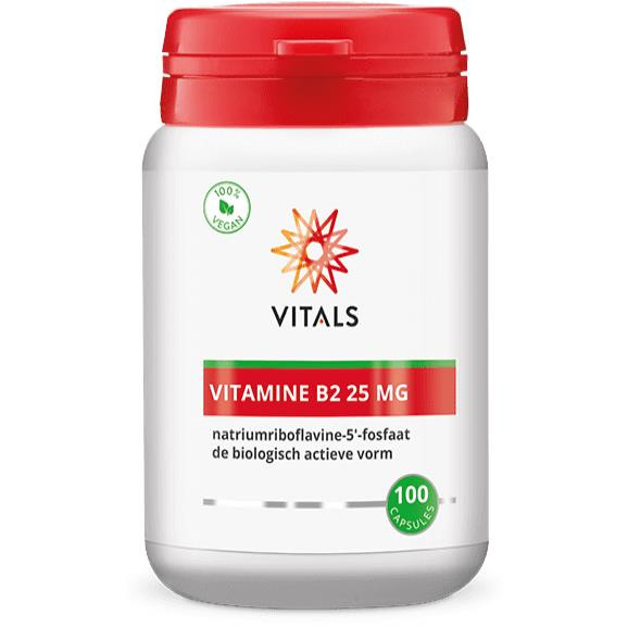 Vitamine B2 25 mg