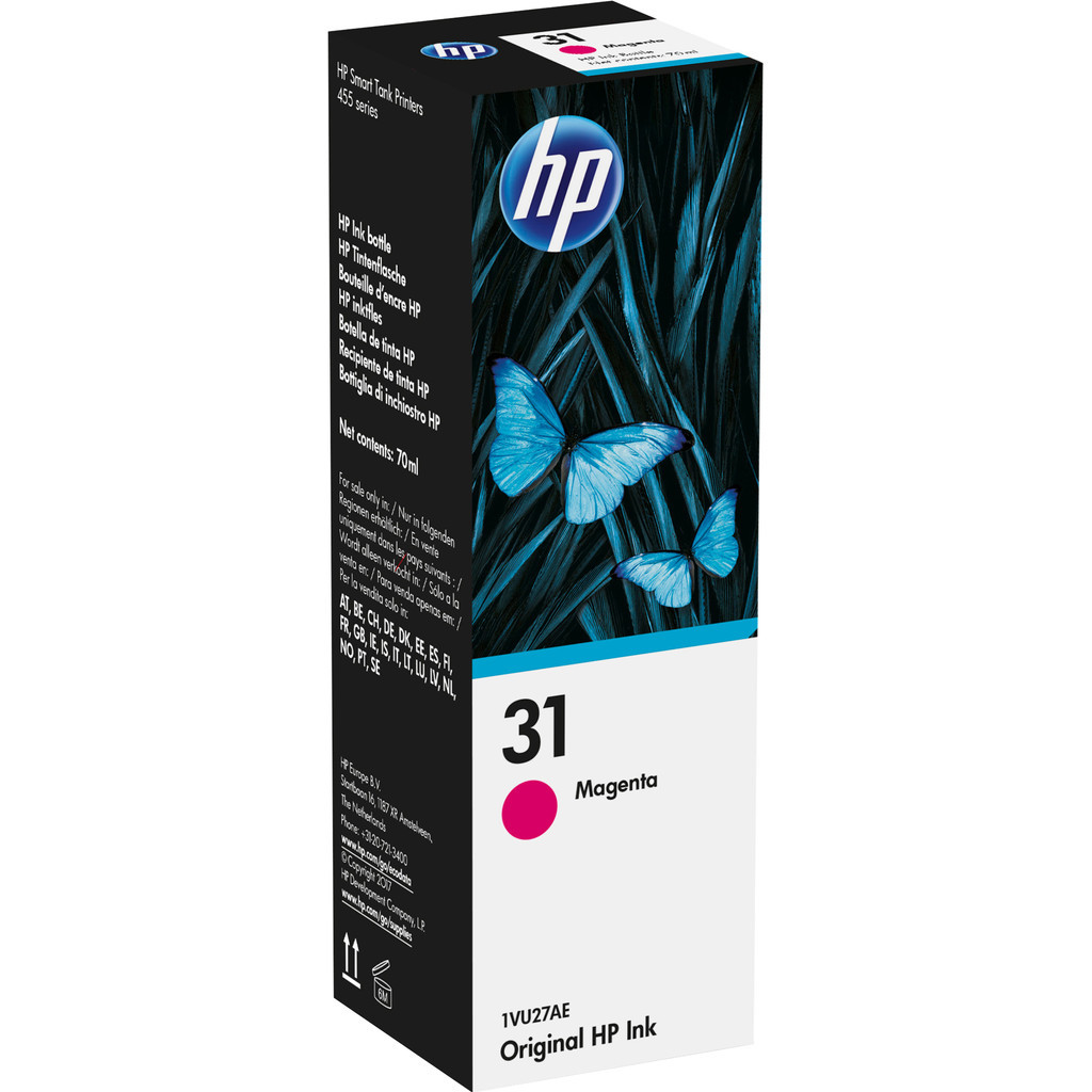 HP 31 Inktflesje Magenta