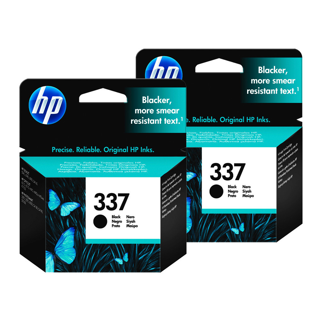 HP 337 Cartridges Zwart Duo Pack