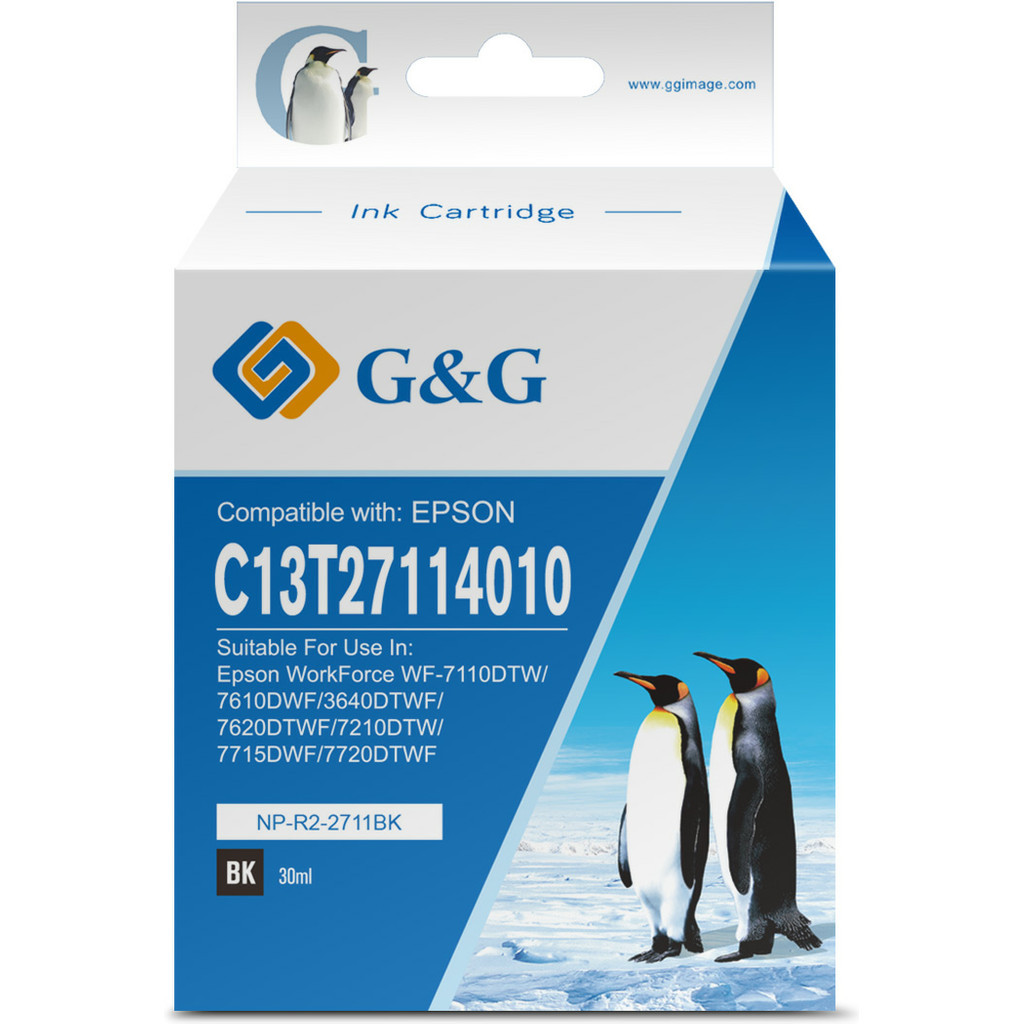 G&G 27XL Cartridge Zwart