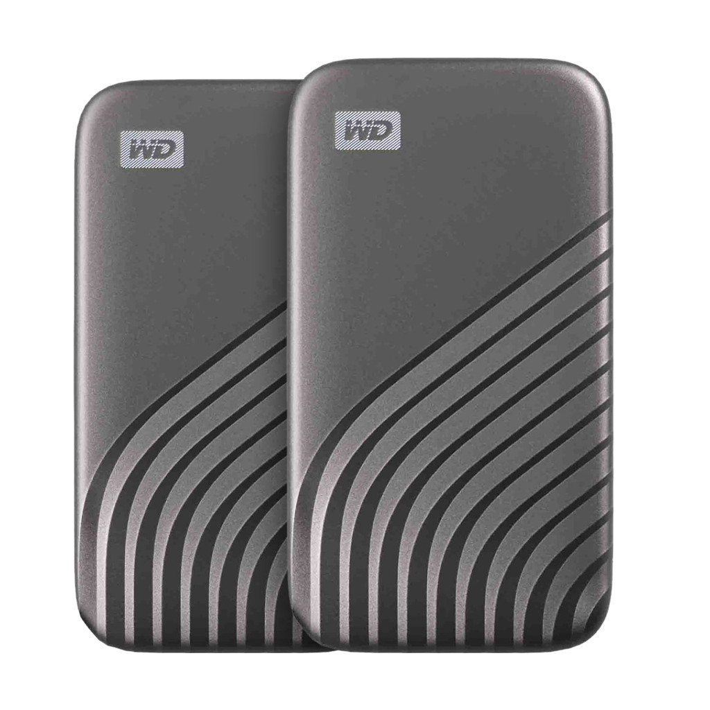 WD My Passport SSD 4TB Space Gray - Duo Pack